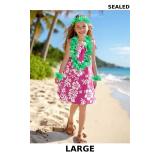 ZIW Girls Summer Dress Pinkish-Red