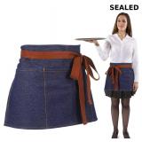 DOITOOL Denim Half Apron with 3 Pockets