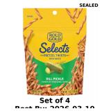 4x Rold Gold Selects, Dill Pickle Pretzel...