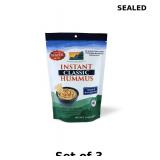 3x Mother Earth Products Instant Classic Hummus