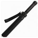 Retractable mace LED flashlight