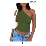 Women's One Shoulder Tank Top