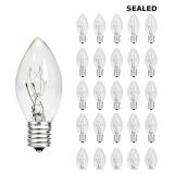 CHYParty 25 Pack C7 Replacement Bulbs