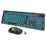 Wireless Keyboard and Mouse Combo