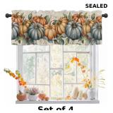 Thanksgiving Pumpkin Valance for Windows x4