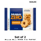 2x Murray Sugar Free Shortbread Cookies