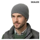 ZLYC Men Winter Knit Fisherman Beanie Hat
