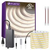 HitLights COB White LED Strip Lights Kit