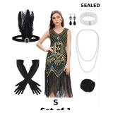 FEPITO 1920s Flapper Dresses for Women