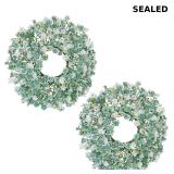 Hollyone 2Pcs Small Artificial Baby Breath Flowers