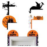 10 Pieces Halloween Door Corner Sign Decoration