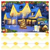 Permanent Outdoor Lights White 100ft