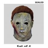 4x EMTK Halloween Mask ï¿½ Scary Latex Full Head