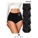 Women's Cotton High Waisted Underwear Tummy Contro