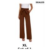 Women's Casual High Waisted Wide Leg Dress Pants