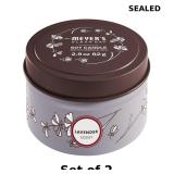 2x MRS. MEYER'S Clean Day Soy Tin Candle