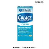 Colace Clear Stool Softener for Gentle Effective