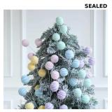 5 Pcs Christmas Tree Ball Picks