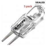 SEALED-5 Pack Anyray A1741Y 20 Watt Light Bulb