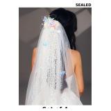 JAKAWIN Wedding Veil White Tulle Bridal Accessorie
