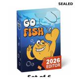 6x KING PRINT Go Fish Yourself Card Game