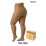 3x Plus Size Fleece Lined Tights Women