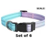 Reflective Dog Collar x6