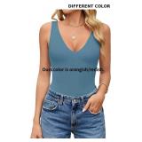 Avidlove Women's Bodysuit, Orangish/Redish Size M