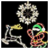 Window Silhouette Lights Decorations