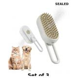 3x Cat Steam Brush, 3 In1