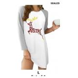 ASTANFY Women Christmas Shirt Dress Merry Christma