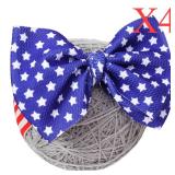 4th of July Baby Girl Bows,Large Double Bows