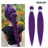 Dark Purple Braiding Hair