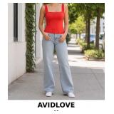 AVIDLOVE Red Tank Top