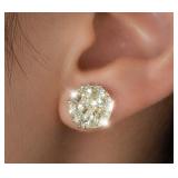 14K  2.0CT  DIAMOND STUD EARING