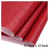 DMiotech Faux Leather Sheet 53 Inch x 12 Inch