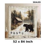 Feelyou Bear Curtains for Living Room for Boys Kid