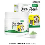 Dog Dental Powder - Large Capacity 3.53 Ounce