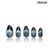 Handmade Press on Nails Medium Almond Cat Eye