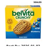 belVita Breakfast Biscuits, Blueberry Flavor,
