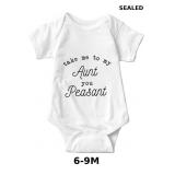 listery Take Me to My Aunt You Peasant Bodysuit