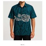 Short Sleeve Patterned Shirt