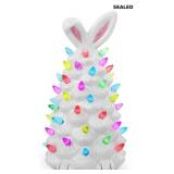 Light up Easter Bunny Decor Glowing Tre