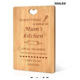 2x Personalized Cutting Board, Unique Gifts for...