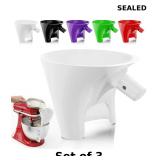 3x Flour Funnel for Kitchen Aid Mixer