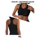 ALONG FIT Womens Seamless Ribbed Longline Sports B