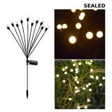 10 Lights Solar Lawn Lamp Garden