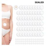 60pcs Castor Oil Wrap for Belly Button,