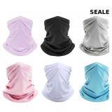 6 Pack Neck Gaiter Bandana Face Mask