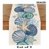 3x Artoid Mode Sea Shell Starfish Summer Table...